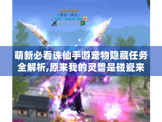 萌新必看诛仙手游宠物隐藏任务全解析,原来我的灵兽是碰瓷来的！