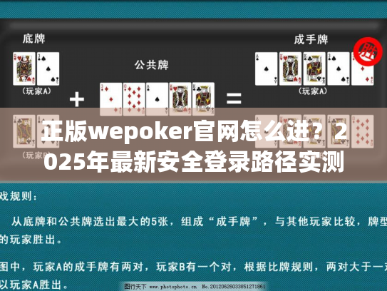 正版wepoker官网怎么进？2025年最新安全登录路径实测推荐