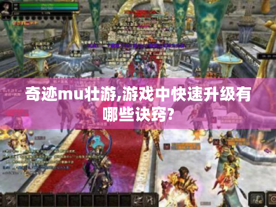 奇迹mu壮游,游戏中快速升级有哪些诀窍? 奇迹mu壮游,游戏中快速升级有哪些诀窍?