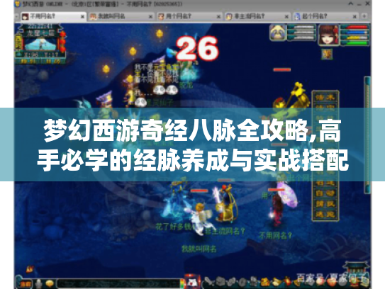 梦幻西游奇经八脉全攻略,高手必学的经脉养成与实战搭配技巧 梦幻西游奇经八脉全攻略,高手必学的经脉养成与实战搭配技巧