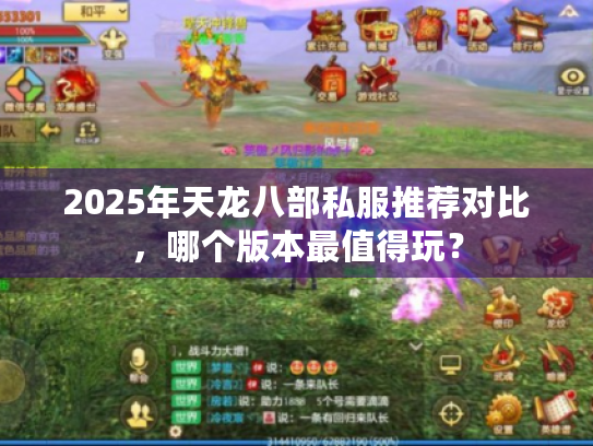 2025年天龙八部私服推荐对比,哪个版本最值得玩? 2025年天龙八部私服推荐对比,哪个版本最值得玩?