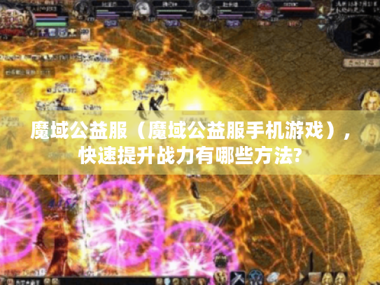 魔域公益服(魔域公益服手机游戏),快速提升战力有哪些方法? 魔域公益服(魔域公益服手机游戏),快速提升战力有哪些方法?