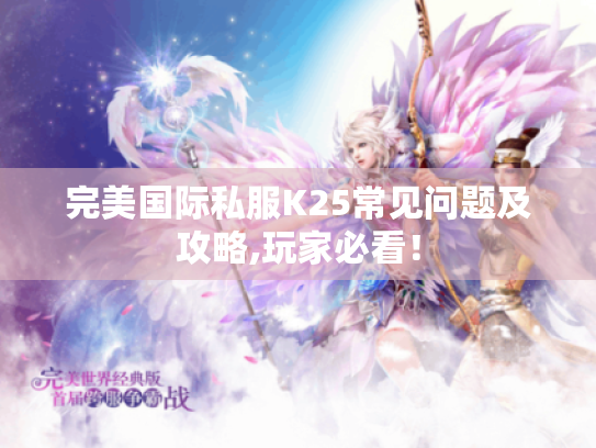 完美国际私服K25常见问题及攻略,玩家必看! 完美国际私服K25常见问题及攻略,玩家必看!