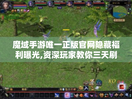 魔域手游唯一正版官网隐藏福利曝光,资深玩家教你三天刷出极品幻兽 魔域手游唯一正版官网隐藏福利曝光,资深玩家教你三天刷出极品幻兽