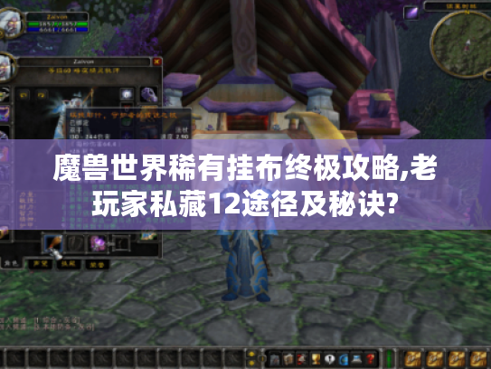 魔兽世界稀有挂布终极攻略,老玩家私藏12途径及秘诀? 魔兽世界稀有挂布终极攻略,老玩家私藏12途径及秘诀?