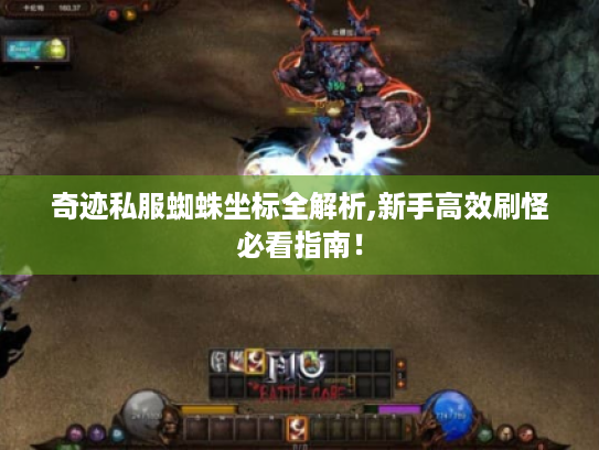 奇迹私服蜘蛛坐标全解析,新手高效刷怪必看指南! 奇迹私服蜘蛛坐标全解析,新手高效刷怪必看指南!