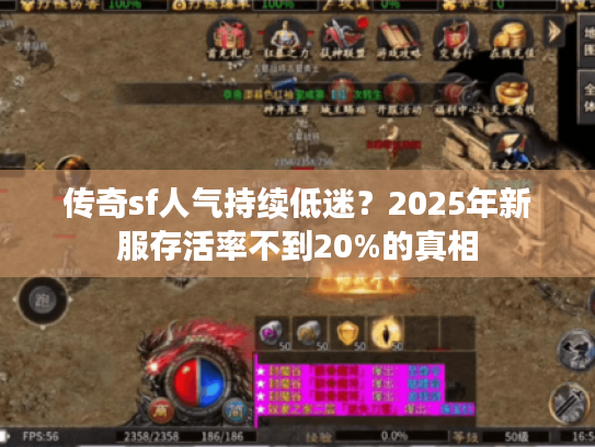 传奇sf人气持续低迷?2025年新服存活率不到20%的真相 传奇sf人气持续低迷?2025年新服存活率不到20%的真相