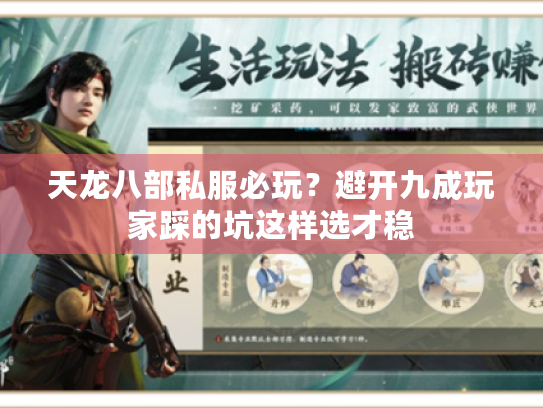 天龙八部私服必玩？避开九成玩家踩的坑这样选才稳