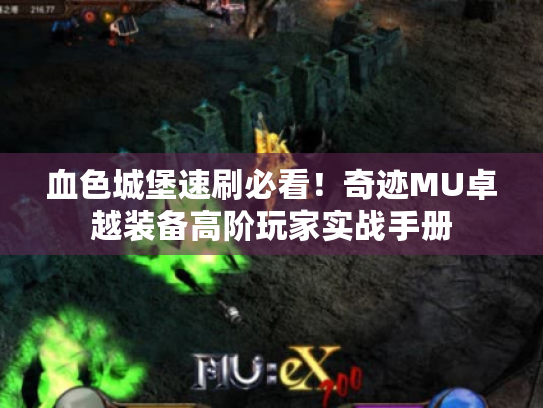 血色城堡速刷必看!奇迹MU卓越装备高阶玩家实战手册 血色城堡速刷必看!奇迹MU卓越装备高阶玩家实战手册