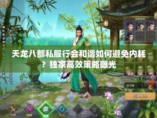 天龙八部私服行会和谐如何避免内耗?独家高效策略曝光 天龙八部私服行会和谐如何避免内耗?独家高效策略曝光