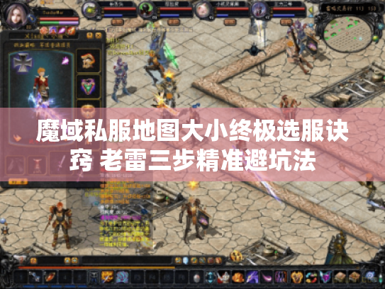 魔域私服地图大小终极选服诀窍 老雷三步精准避坑法 魔域私服地图大小终极选服诀窍 老雷三步精准避坑法
