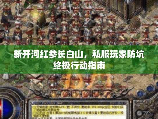 新开河红参长白山,私服玩家防坑终极行动指南 新开河红参长白山,私服玩家防坑终极行动指南
