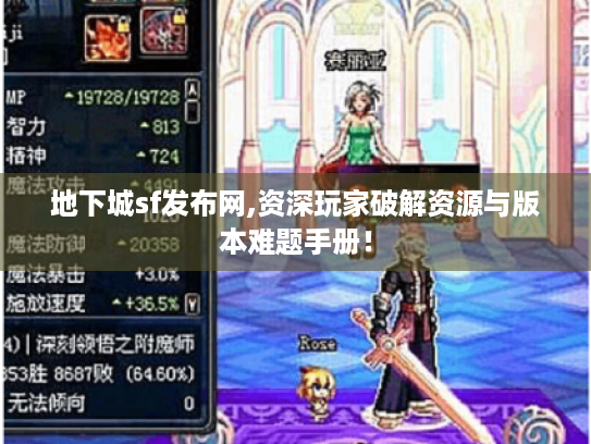 地下城sf发布网,资深玩家破解资源与版本难题手册! 地下城sf发布网,资深玩家破解资源与版本难题手册!