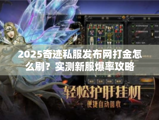 2025奇迹私服发布网打金怎么刷?实测新服爆率攻略 2025奇迹私服发布网打金怎么刷?实测新服爆率攻略