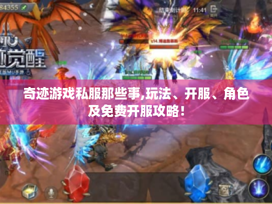 奇迹游戏私服那些事,玩法、开服、角色及免费开服攻略！