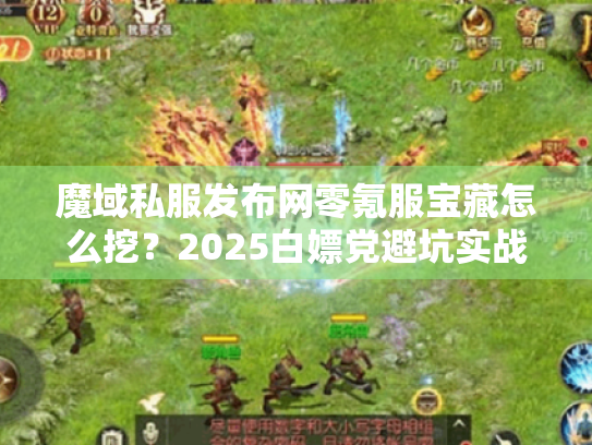 魔域私服发布网零氪服宝藏怎么挖？2025白嫖党避坑实战手册