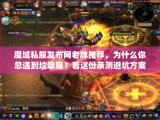 魔域私服发布网老牌推荐，为什么你总遇到垃圾服？看这份亲测避坑方案