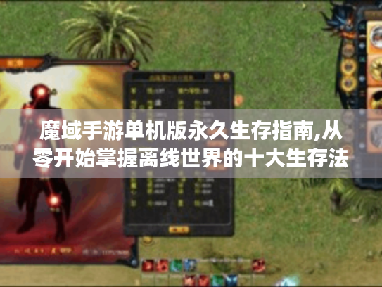 魔域手游单机版永久生存指南,从零开始掌握离线世界的十大生存法则 魔域手游单机版永久生存指南,从零开始掌握离线世界的十大生存法则