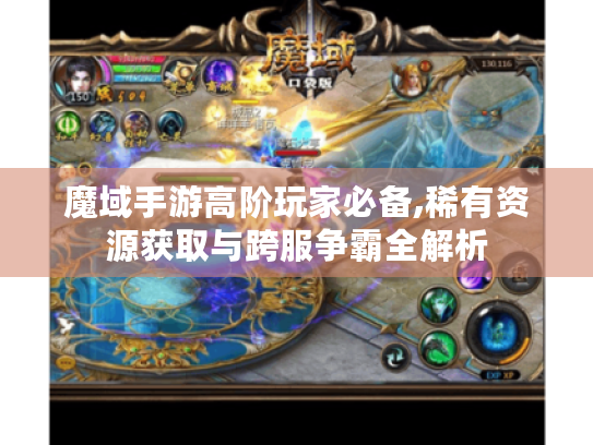 魔域手游高阶玩家必备,稀有资源获取与跨服争霸全解析 魔域手游高阶玩家必备,稀有资源获取与跨服争霸全解析