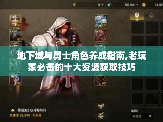 地下城与勇士角色养成指南,老玩家必备的十大资源获取技巧 地下城与勇士角色养成指南,老玩家必备的十大资源获取技巧