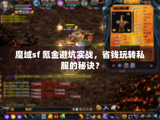 魔域sf 氪金避坑实战,省钱玩转私服的秘诀? 魔域sf 氪金避坑实战,省钱玩转私服的秘诀?