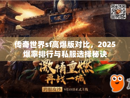 传奇世界sf高爆版对比,2025爆率排行与私服选择秘诀 传奇世界sf高爆版对比,2025爆率排行与私服选择秘诀
