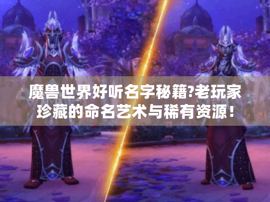 魔兽世界好听名字秘籍?老玩家珍藏的命名艺术与稀有资源！