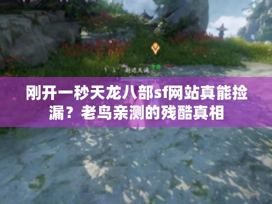 刚开一秒天龙八部sf网站真能捡漏?老鸟亲测的残酷真相 刚开一秒天龙八部sf网站真能捡漏?老鸟亲测的残酷真相