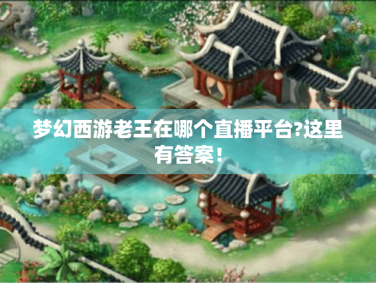 梦幻西游老王在哪个直播平台?这里有答案! 梦幻西游老王在哪个直播平台?这里有答案!