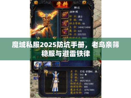 魔域私服2025防坑手册,老鸟亲筛稳服与避雷铁律 魔域私服2025防坑手册,老鸟亲筛稳服与避雷铁律