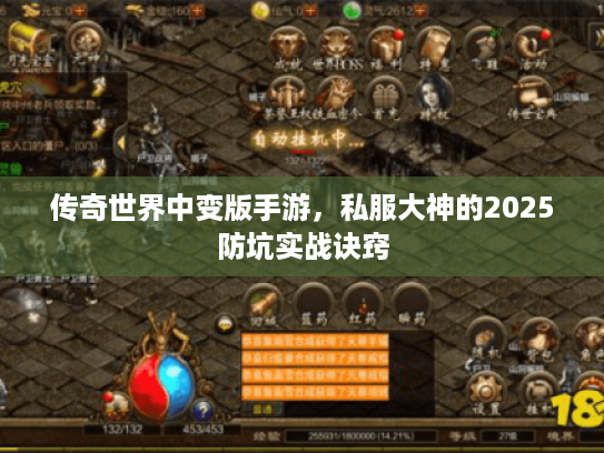 传奇世界中变版手游,私服大神的2025防坑实战诀窍 传奇世界中变版手游,私服大神的2025防坑实战诀窍