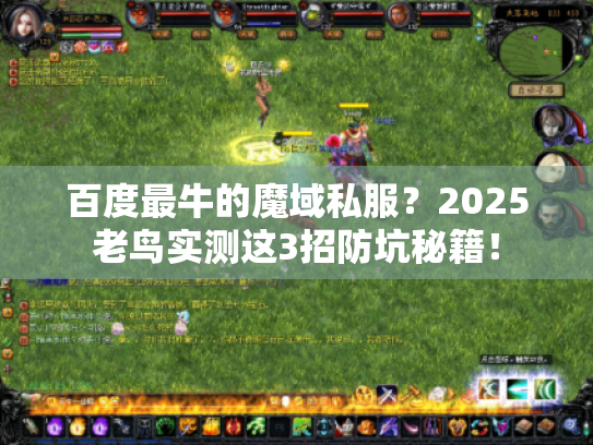 百度最牛的魔域私服?2025老鸟实测这3招防坑秘籍! 百度最牛的魔域私服?2025老鸟实测这3招防坑秘籍!