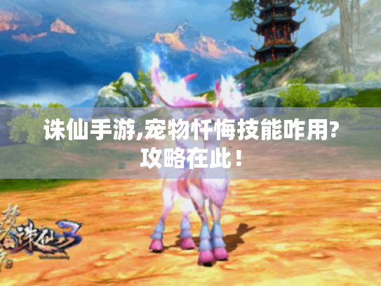 诛仙手游,宠物忏悔技能咋用?攻略在此! 诛仙手游,宠物忏悔技能咋用?攻略在此!