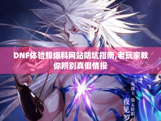 DNF体验服爆料网站防坑指南,老玩家教你辨别真假情报 DNF体验服爆料网站防坑指南,老玩家教你辨别真假情报