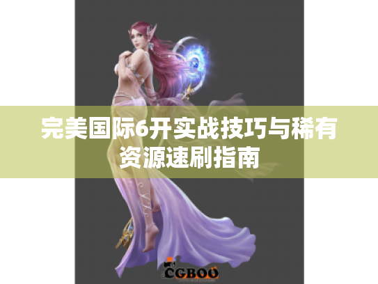 完美国际6开实战技巧与稀有资源速刷指南 完美国际6开实战技巧与稀有资源速刷指南