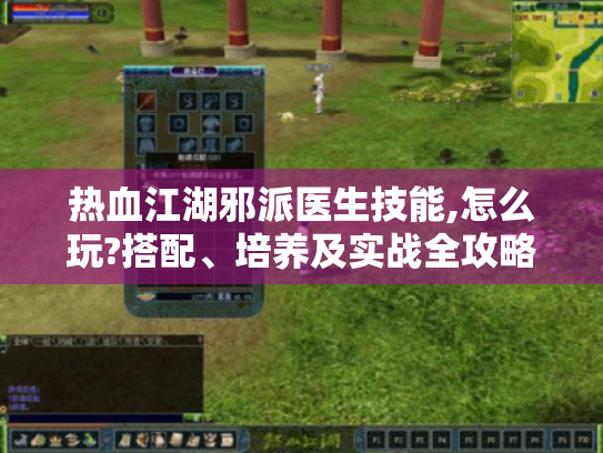 热血江湖邪派医生技能,怎么玩?搭配、培养及实战全攻略! 热血江湖邪派医生技能,怎么玩?搭配、培养及实战全攻略!