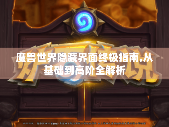 魔兽世界隐藏界面终极指南,从基础到高阶全解析