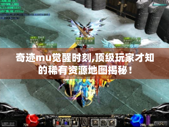 奇迹mu觉醒时刻,顶级玩家才知的稀有资源地图揭秘！
