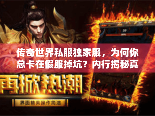 传奇世界私服独家服,为何你总卡在假服掉坑?内行揭秘真相! 传奇世界私服独家服,为何你总卡在假服掉坑?内行揭秘真相!