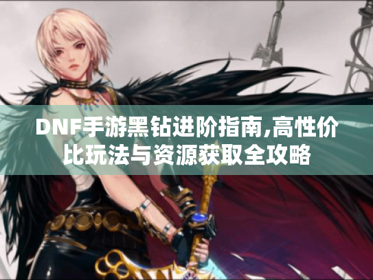 DNF手游黑钻进阶指南,高性价比玩法与资源获取全攻略 DNF手游黑钻进阶指南,高性价比玩法与资源获取全攻略