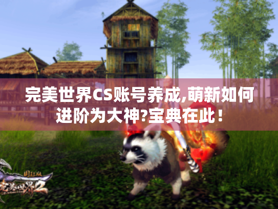 完美世界CS账号养成,萌新如何进阶为大神?宝典在此! 完美世界CS账号养成,萌新如何进阶为大神?宝典在此!