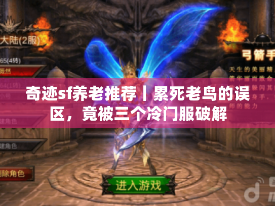奇迹sf养老推荐|累死老鸟的误区,竟被三个冷门服破解 奇迹sf养老推荐|累死老鸟的误区,竟被三个冷门服破解