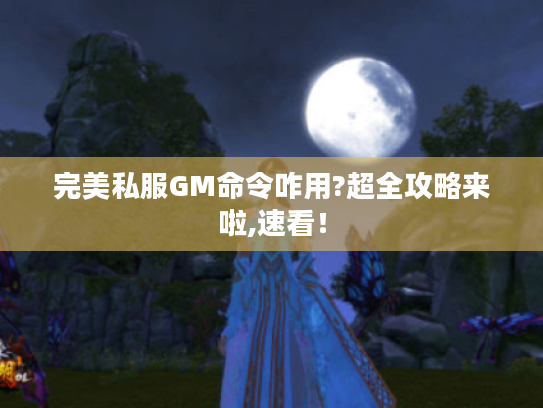 完美私服GM命令咋用?超全攻略来啦,速看! 完美私服GM命令咋用?超全攻略来啦,速看!