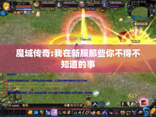魔域传奇:我在新服那些你不得不知道的事 魔域传奇:我在新服那些你不得不知道的事