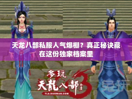 天龙八部私服人气爆棚?真正秘诀藏在这份独家档案里 天龙八部私服人气爆棚?真正秘诀藏在这份独家档案里