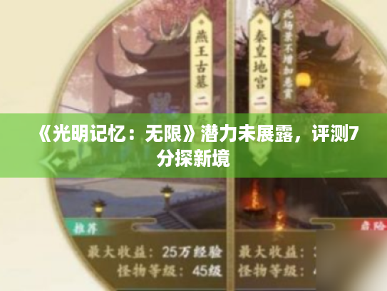 《光明记忆:无限》潜力未展露,评测7分探新境 《光明记忆:无限》潜力未展露,评测7分探新境