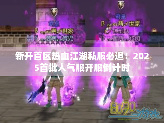 新开首区热血江湖私服必追！2025首批人气服开服倒计时