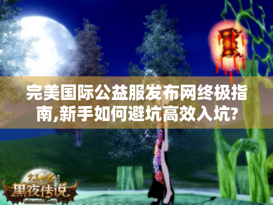 完美国际公益服发布网终极指南,新手如何避坑高效入坑? 完美国际公益服发布网终极指南,新手如何避坑高效入坑?