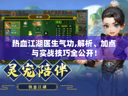 热血江湖医生气功,解析、加点与实战技巧全公开! 热血江湖医生气功,解析、加点与实战技巧全公开!