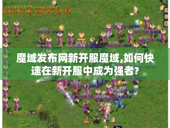 魔域发布网新开服魔域,如何快速在新开服中成为强者?
